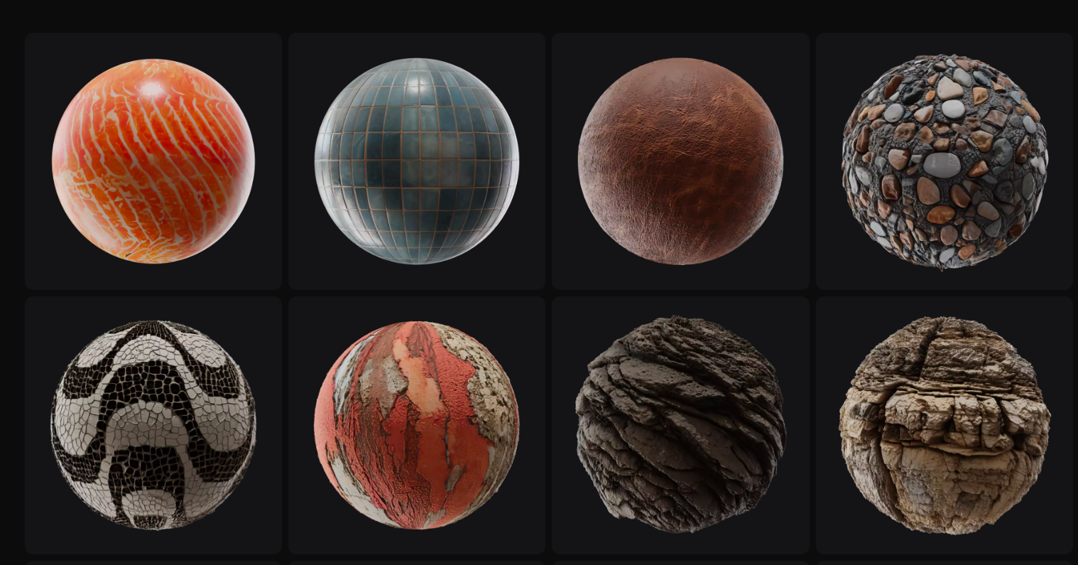 Poly ——Ai智能根据文本生成3D材质