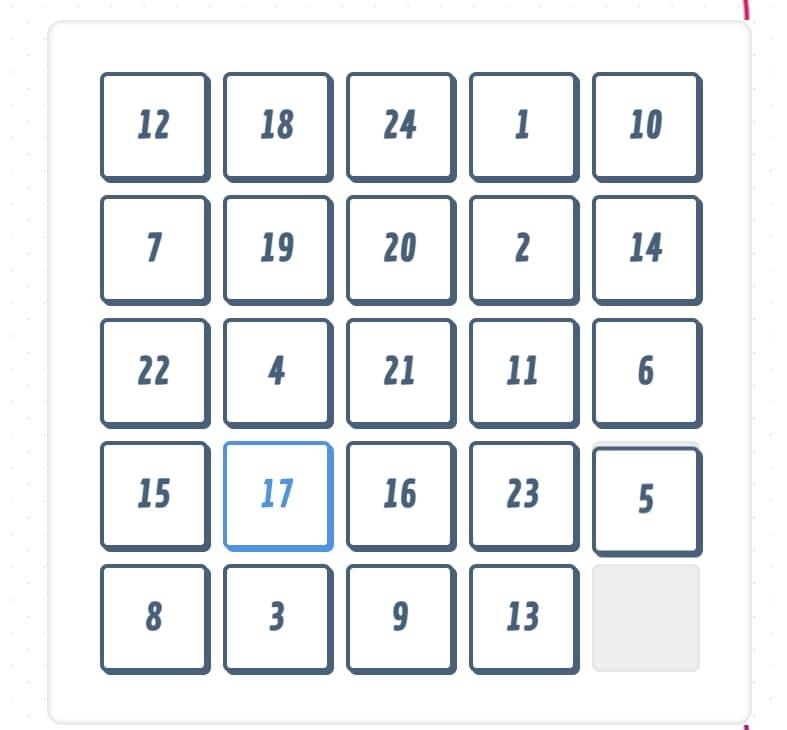 Sliding,在线游玩不同难度的华容道