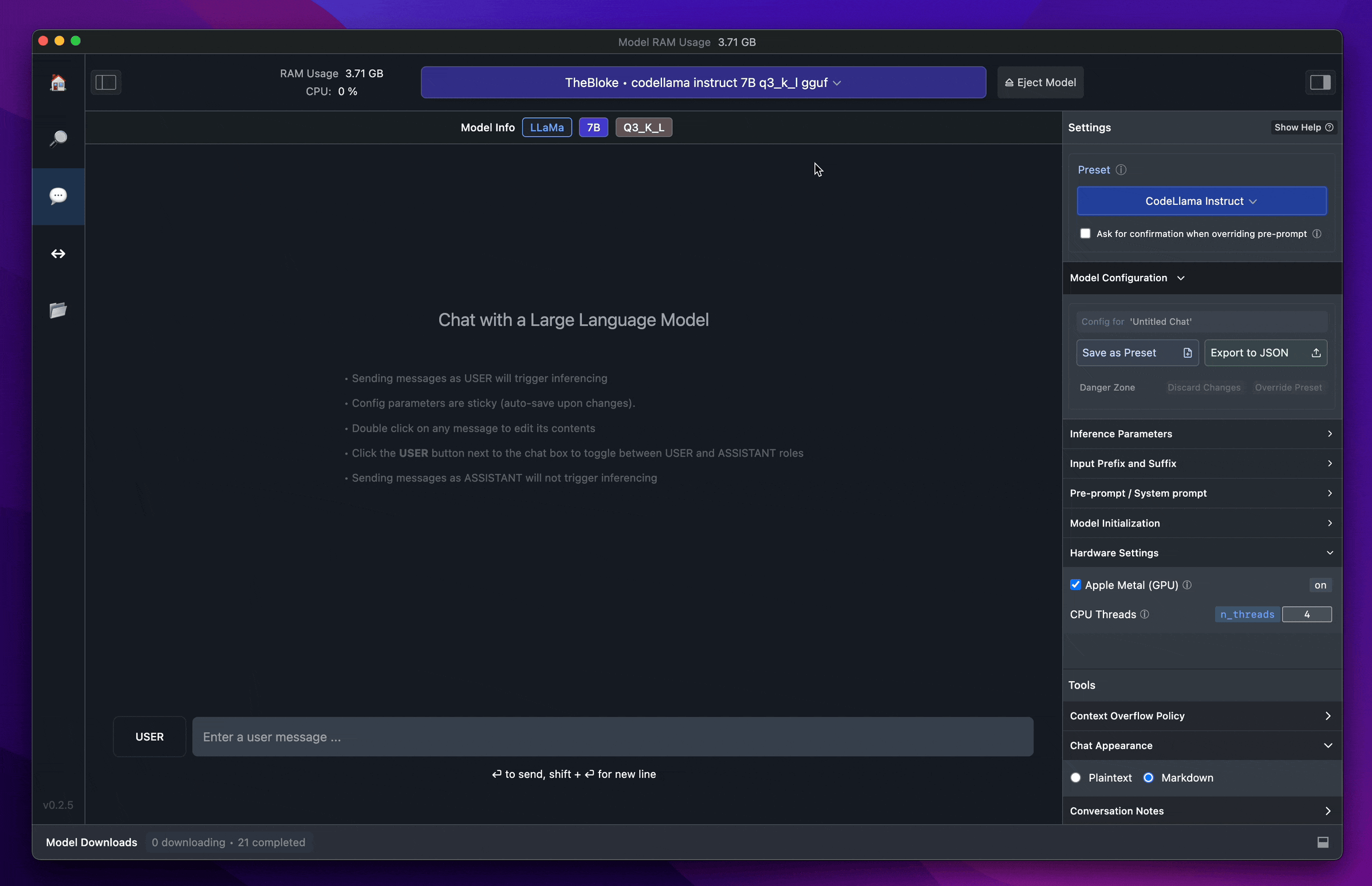 LM Studio快速部署本地大语言模型｜像 ChatGPT 提问
