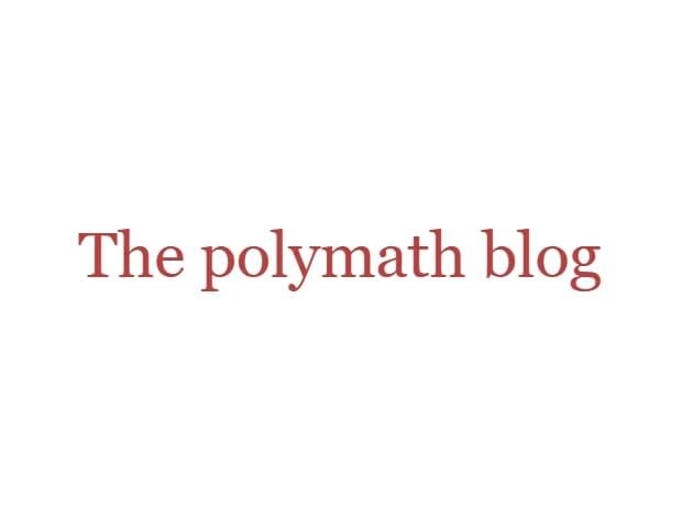 Polymathprojects大规模协作数学项目