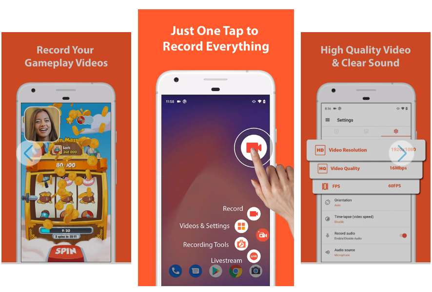 【安卓软件】AZ录屏大师_6.4.3_AZ Screen Recorder解锁高级版无水印