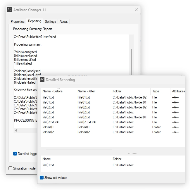 电脑文件属性修改器Attribute Changer