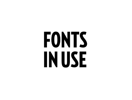 Fonts In Use字体应用案例分析平台