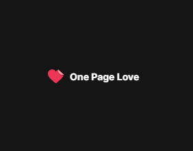 One Page Love 网页设计资源